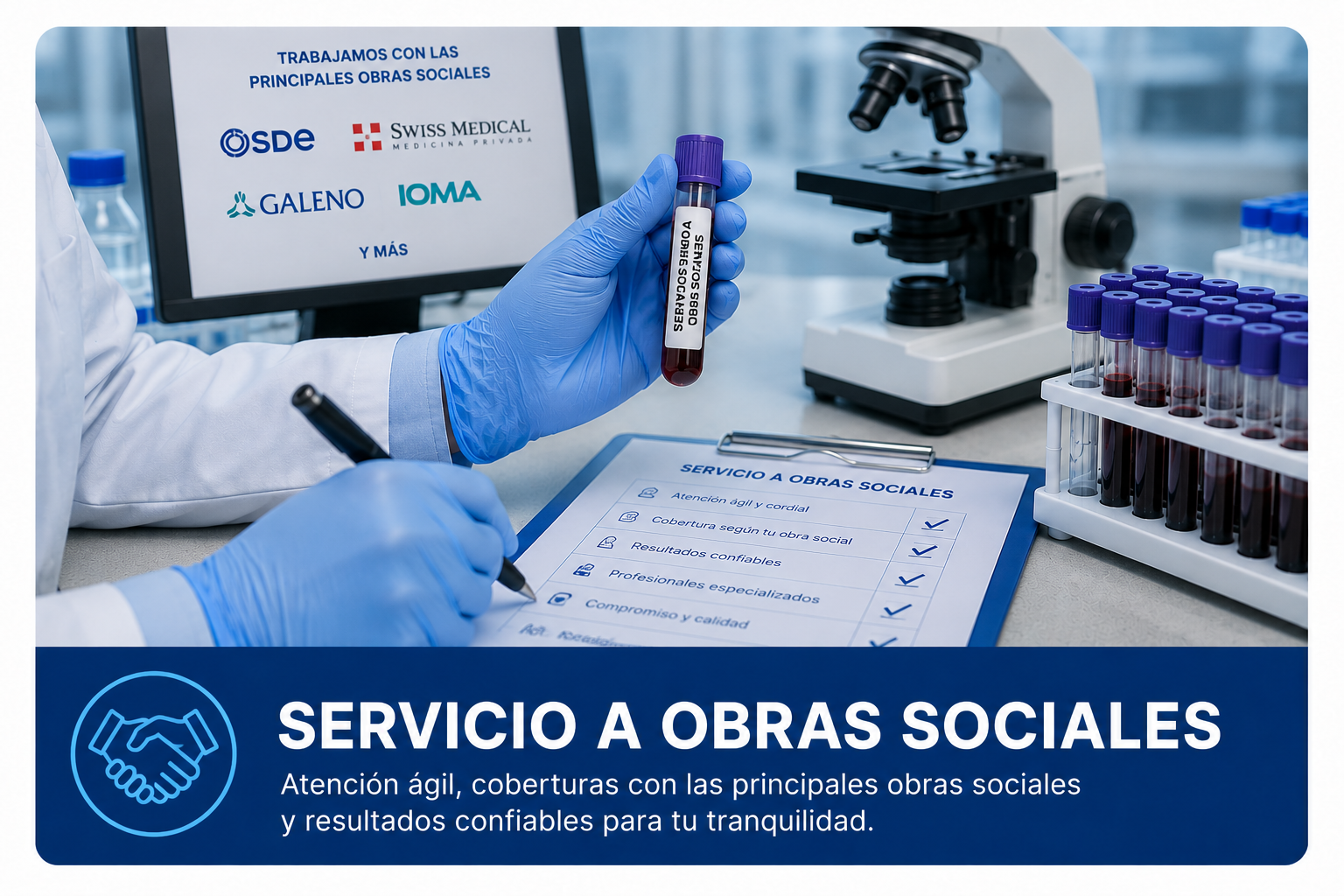 Servicio para obras sociales