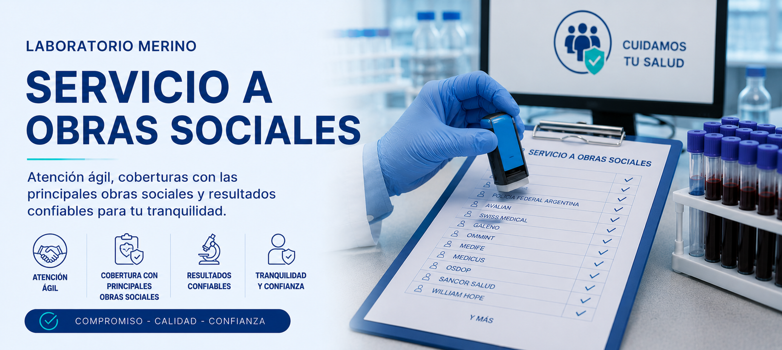 Servicio para obras sociales